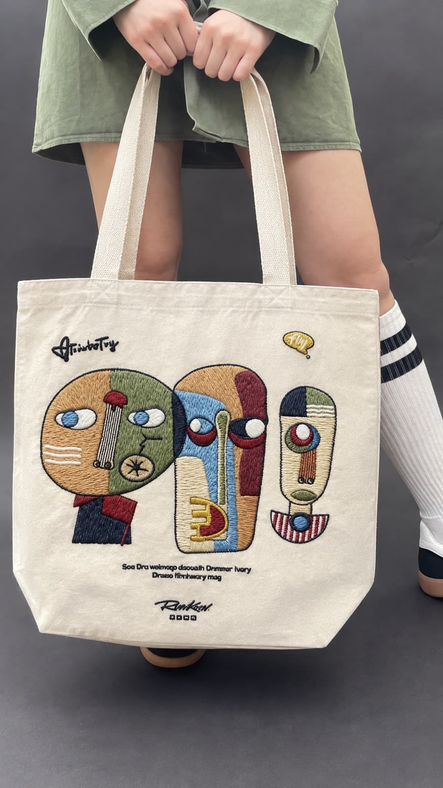 帆布包刺绣定制作品